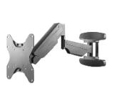 Neomounts wall mounted gas spring TV mount (3 pivots VESA 200x200)