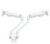 Neomounts Flat Screen Desk Mount (clamp/grommet) for 2 Monitor Screens