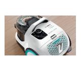 Bosch BGC21HYG1, SER4 Bagless vacuum cleaner ProHygienic, 550 W, 2.0 L, 76 dB(A), White