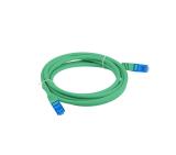 Lanberg patch cord CAT.6A FTP LSZH CCA 3m Fluke Passed, green