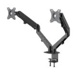 Neomounts Gas Spring Mount (clamp/grommet) for 2 Monitor Screens