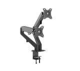 Neomounts Gas Spring Mount (clamp/grommet) for 2 Monitor Screens