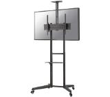 Neomounts Mobile Floor Stand incl. AV- and cam shelf (height adjustable: 128,5-145 cm)