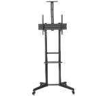 Neomounts Mobile Floor Stand incl. AV- and cam shelf (height adjustable: 128,5-145 cm)