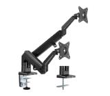 Neomounts Desk Mount ultra flat (clamp/grommet) for 2 Monitor Screens