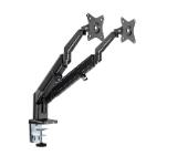 Neomounts Desk Mount ultra flat (clamp/grommet) for 2 Monitor Screens