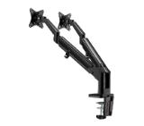 Neomounts Desk Mount ultra flat (clamp/grommet) for 2 Monitor Screens