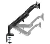 Neomounts Desk Mount ultra flat (clamp/grommet) for 2 Monitor Screens
