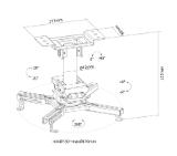 Neomounts Projector Ceiling Mount