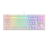 Genesis Gaming Keyboard Thor 303 TKL White RGB Backlight US Layout Brown Switch