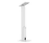 Neomounts floor stand with cabinet, lockable tablet casing for Apple iPad, PRO, Air & Samsung Galaxy Tab