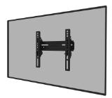 Neomounts Screen Wall Mount (fixed, lockable, VESA 200x200)