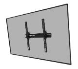 Neomounts Screen Wall Mount (tilt, lockable, VESA 400x400)