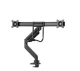 Neomounts Screen Desk Mount 2 screens (topfix clamp & grommet) for 2 Monitor Screens, Black