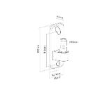 Neomounts wall adapter for DS70/DS75-450BL1/2