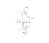 Neomounts wall adapter for DS70/DS75-450WH1/2