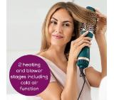 Beurer HC 45 Ocean 2-in-1 volumising hair dryer brush,  ionic function, caremic coating, 1000W, 2 heat and blower settings incl. cold air function