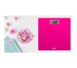 Tefal PP1403V0, Premiss Pink, glass platform (30x30x2cm), 150kg /100 g, display (65x28mm), 1 battery CR 2032