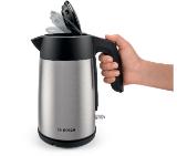 Bosch TWK7L460, Kettle, 2000-2400 W, 1.7 l,  Cup indicator, Triple safety function, Stainless steel