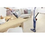 Bosch BBH3K2800, Cordless Handstick Vacuum cleaner 2 in 1 Flexxo Gen2, Serie 4, 28V, 82 dB(A), AllFloor Power Brush with LEDs, built-in accessories, Blue