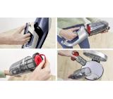 Bosch BBH3K2800, Cordless Handstick Vacuum cleaner 2 in 1 Flexxo Gen2, Serie 4, 28V, 82 dB(A), AllFloor Power Brush with LEDs, built-in accessories, Blue
