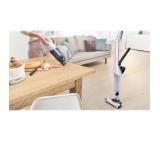 Bosch BCH3P2301, Cordless Handstick Vacuum cleaner 2 in 1 Flexxo Gen2, Serie 4, 2 Ah, 23V, 81 dB(A), AllFloor Power Brush with LED, White