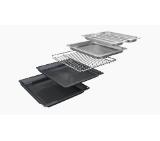 Bosch HSG7584B1, SER8 Steam oven, 60 x 60 cm, 71 l,  A+, Digital control ring, Perfect Steam, Steam Plus, Added Steam,Steam Boost, 4D Hotair, Black