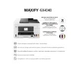 Canon MAXIFY GX4040 All-In-One, White&Black