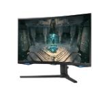 Samsung 27BG650 27" Odyssey G6 Smart, Curved 1000R, VA, 240 Hz, 1 ms GTG, 2560x1440, 350 cd/m2, 2500:1 Contrast, Eye Saver, Flicker Free, AMD FreeSync Premium Pro, DP 1.4, 2xHDMI 2.1, 2xUSB, Wi-Fi, Bluetooth, Speakers, Tizen, Black