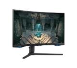 Samsung 27BG650 27" Odyssey G6 Smart, Curved 1000R, VA, 240 Hz, 1 ms GTG, 2560x1440, 350 cd/m2, 2500:1 Contrast, Eye Saver, Flicker Free, AMD FreeSync Premium Pro, DP 1.4, 2xHDMI 2.1, 2xUSB, Wi-Fi, Bluetooth, Speakers, Tizen, Black