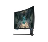 Samsung 27BG650 27" Odyssey G6 Smart, Curved 1000R, VA, 240 Hz, 1 ms GTG, 2560x1440, 350 cd/m2, 2500:1 Contrast, Eye Saver, Flicker Free, AMD FreeSync Premium Pro, DP 1.4, 2xHDMI 2.1, 2xUSB, Wi-Fi, Bluetooth, Speakers, Tizen, Black