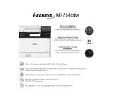 Canon i-SENSYS MF754Cdw Printer/Scanner/Copier/Fax