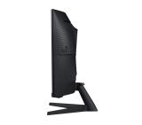 Samsung C27G55TQ, 27" Odyssey GAMING, Curved 1000R, VA QLED, 144 Hz, 1 ms MPRT, 2560x1440, 300 cd/m2, 2500:1 Contrast, FreeSync Premium, HDR10, Eye Saver Mode, Flicker Free, Game Mode, Display Port 1.2, HDMI 2.0, Headphone Jack,  178°/178°, Black