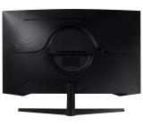 Samsung C27G55TQ, 27" Odyssey GAMING, Curved 1000R, VA QLED, 144 Hz, 1 ms MPRT, 2560x1440, 300 cd/m2, 2500:1 Contrast, FreeSync Premium, HDR10, Eye Saver Mode, Flicker Free, Game Mode, Display Port 1.2, HDMI 2.0, Headphone Jack,  178°/178°, Black