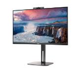 AOC 24V5CW/BK, 23.8" IPS WLED, 1920x1080@75Hz, 4ms GtG, 1ms MPRT, 300cd m/2, 1000:1, DCR 20M:1, FreeSync, FlickerFree, Low Blue Light, 5Wx2, 2MP Windows Hello, Tilt, Height Adjust, Pivot, Swivel, HDMI, DP, USB hub