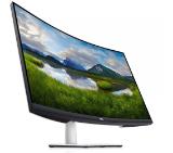 Dell S3221QSA, 32" Curved 4K AG, VA, 4ms, 3000:1, 300 cd/m2, UHD (3840x2160),  AMD Radeon FreeSync, 99% sRGB, HDMI, DP, USB 3.0 hub, Speakers 2 x 5W, ComfortView, Audio Line-out, PBP, PIP, Height Adjustable, Tilt, Black
