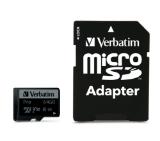 Verbatim PRO micro SDXC 64GB Class 10 UH (Incl. Adaptor)