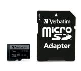 Verbatim PRO micro SDHC 32GB Class 10 UH (Incl. Adaptor)