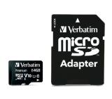 Verbatim Premium micro SDXC 64GB Class 10 (Incl. Adaptor)