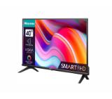 Hisense 40" A4K, Full HD 1920x1080, DLED, HDR, HLG, DTS HD, Smart TV, WiFi, WiFi Direct, 2xHDMI, 2xUSB, LAN, CI+, DVB-T2/C/S2, Black