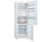 Bosch KGN49XWEA, SER4, FS fridge-freezer NoFrost, E, 203/70/67cm, 438l(330+108), 40dB(C), IC, VitaFresh, White, display