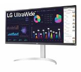 LG 34WQ650-W, 34" UltraWide AG, IPS Panel, 5ms, 1ms MBR, 1000:1, 400 cd/m2, 21:9, 2560x1080, HDR 400, sRGB over 99% , Radeon FreeSync, 75Hz, HDMI, DisplayPort, USB Type-C, Tilt, Height Adjustable, Reader Mode, Headphone Out, Black