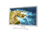 LG 24TQ510S-WZ, 23.6" WVA, LED, Smart webOS, TV Tuner DVB-T2/C /S2, 1000:1, Mega DFC, 200cd, 1366x768, AI SOUND, WiFi, HDMI, Bluetooth, USB 2.0, HOTEL MODE, AirPlay, Speaker 2x5W, White