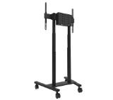 Neomounts Motorised Mobile Stand incl. storage box, 10 cm. Wheels Floor - VESA 100x100 up to 800x600