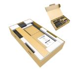 Neomounts Motorised Mobile Stand incl. storage box, 10 cm. Wheels Floor - VESA 100x100 up to 800x600