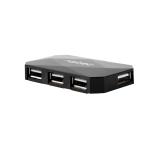 Natec HUB Locust USB 2.0 4-Port Black