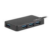 Natec HUB Moth USB 3.0 4-Port Black