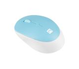 Natec Mouse Harrier 2, 1600 DPI Bluetooth 5.1 White-Blue