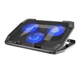 Natec Laptop Cooling Pad Oriole 15.6-17.3" 3 Fans, Led Light, 2 USB