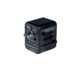 Verbatim UTA-02 Universal Travel Adapter with 1 x USB-C PD 20W / 1 x USB-A QC 3.0